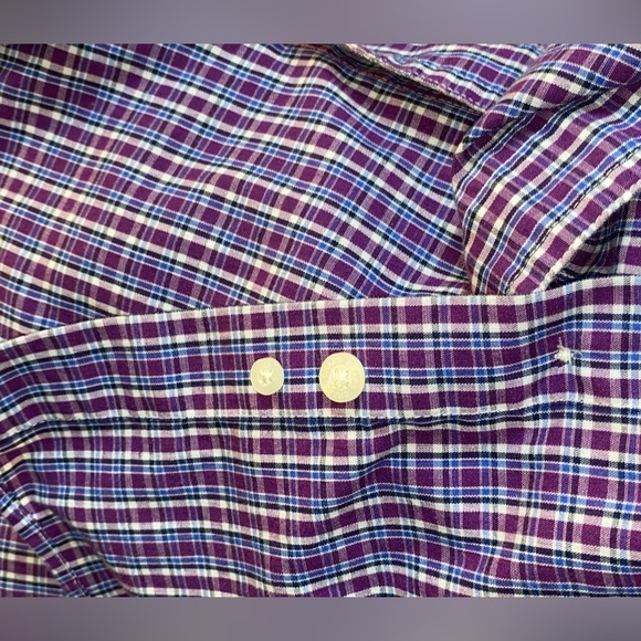 CHAPS Easy Care Short Sleeve Mens Shirt - Picture 8 of 11